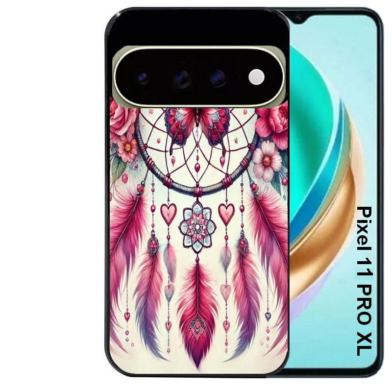 Coque pour Pixel 10 / 11 / PRO / XL dreamcatcher et papillon