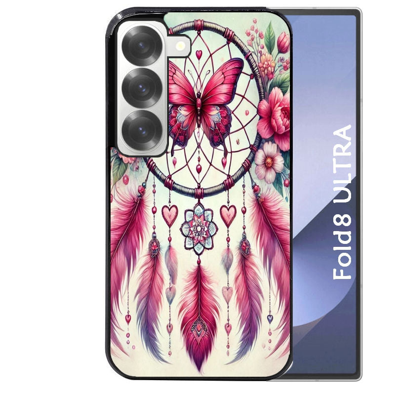 Coque pour Z Fold 8 / ULTRA dreamcatcher et papillon