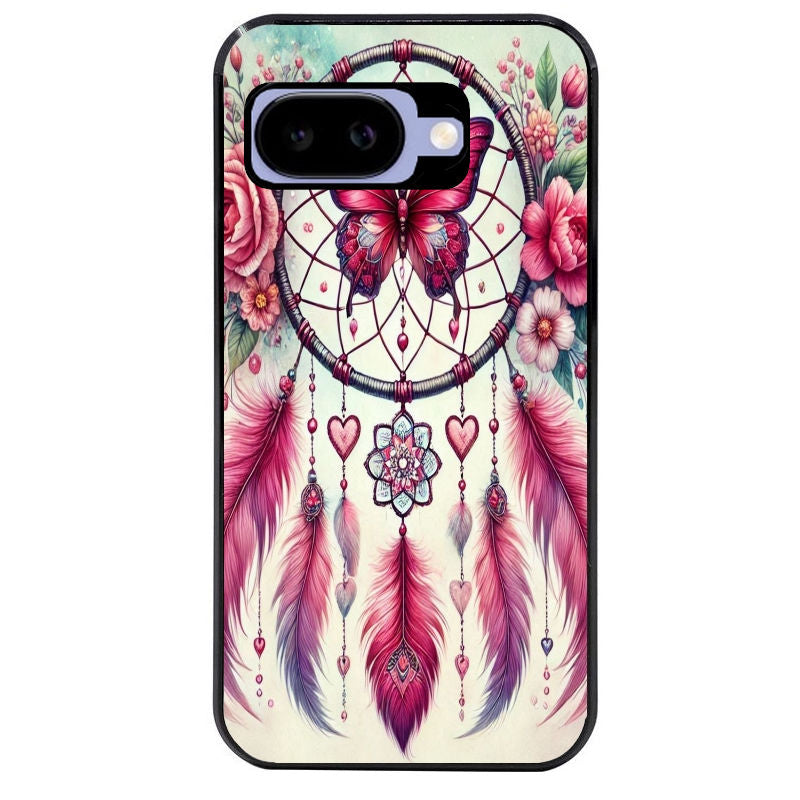 Coque pour Pixel 8A 9A 10A dreamcatcher et papillon