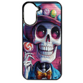 Coque noire taperso pour Redmi A5 4G avec motif tete de mort tag protection antichoc personnalisée