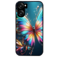 Coque noire taperso pour OnePlus Nord CE5 avec motif papillon arc protection antichoc personnalisée