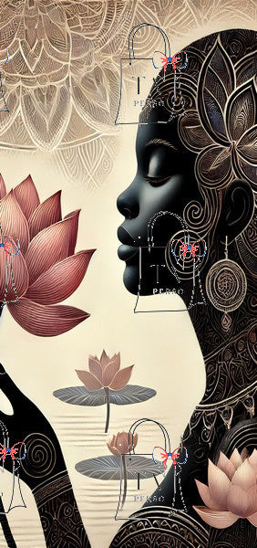 Femme lotus
