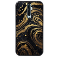 Coque noire taperso pour OPPO Reno 2 et 2Z avec motif marbre noir protection antichoc personnalisée