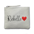 Chaussettes paillettes rose motif rebelle