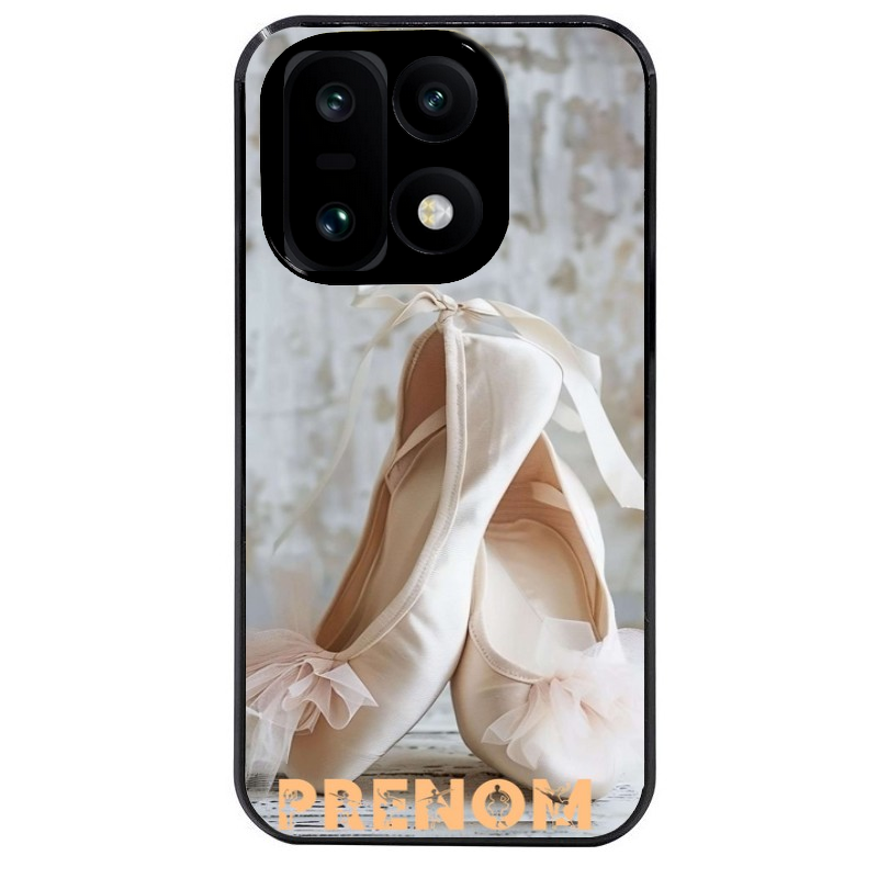 Coque noire taperso pour OnePlus 15 avec motif ballerine danse personnalisee protection antichoc personnalisée