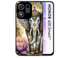 Coque pour Honor 600 SMART elephant et lotus