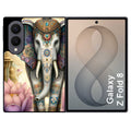 Coque pour Z FOLD 8 elephant et lotus