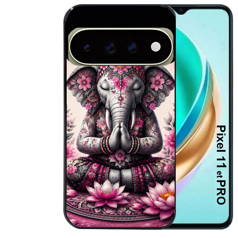 Coque pour Pixel 10 / 11 / PRO / XL elephant zen