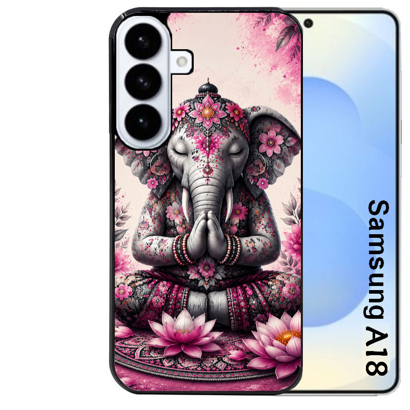Coque pour Galaxy A08 A18 A28 A38 A58 elephant zen