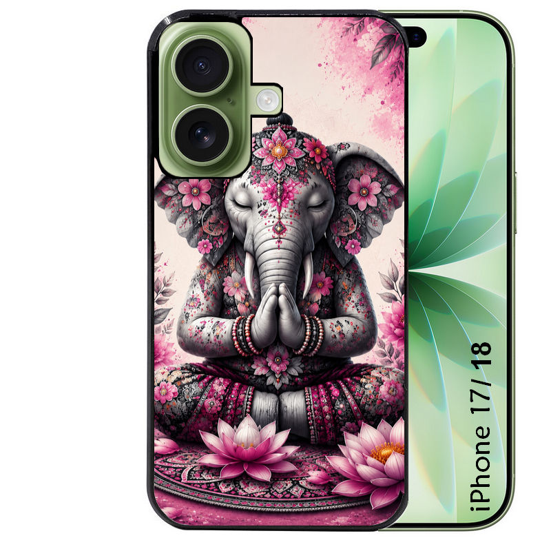 Coque pour Iphone 18 / PRO / PRO MAX / 18E elephant zen