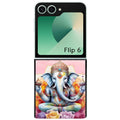 Coque pour Z FLIP 6 7 8 elephant namaste