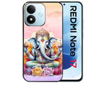 Coque pour Redmi Note 17 et PRO 4G 5G Max elephant namaste