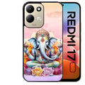 Coque pour Redmi 17 et 17C 4G 5G elephant namaste