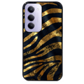 Coque noire taperso pour Redmi 15 4G et 5G avec motif zebre gold protection antichoc personnalisée
