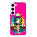 Coque taperso pour galaxy S21 et PLUS ULTRA FE avec motif anime manga et tag protection antichoc personnalisée