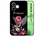 Coque noire pour Honor 600 LITE avec motif fee rock personnaliséee protection antichoc personnalisée