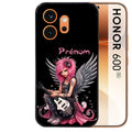 Coque noire taperso pour Honor 600 et 600 PRO avec motif fee rock personnalisee protection antichoc personnalisée