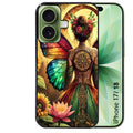 Coque pour Iphone 18 / PRO / PRO MAX / 18E fee et fleurs