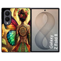 Coque pour Z FOLD 8 fee et fleurs