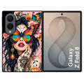 Coque pour Z FOLD 8 femme papillon