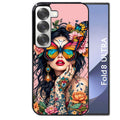 Coque pour Z Fold 8 / ULTRA femme papillon