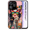 Coque pour Honor 600 SMART femme papillon