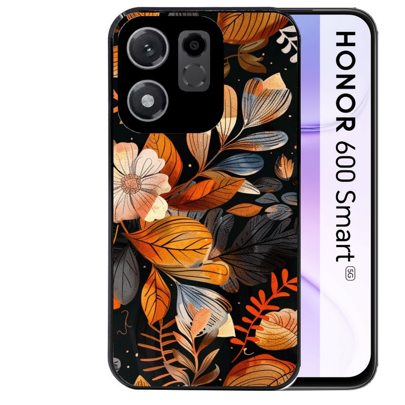 Coque pour Honor 600 SMART fleur automne