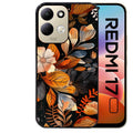 Coque pour Redmi 17 et 17C 4G 5G fleur automne
