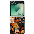 Coque pour Z FLIP 6 7 8 fleur automne