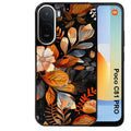 Coque pour POCO C81 PRO fleur automne