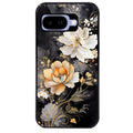 Coque pour Pixel 8A 9A 10A fleur blanche