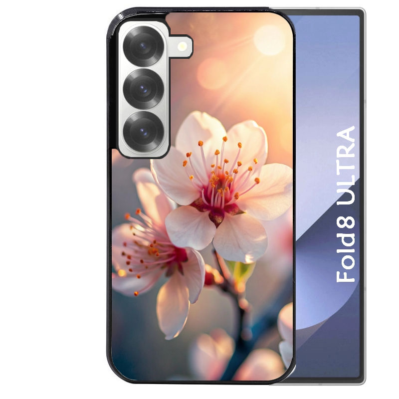 Coque pour Z FOLD 8 ULTRA fleur de cerisier