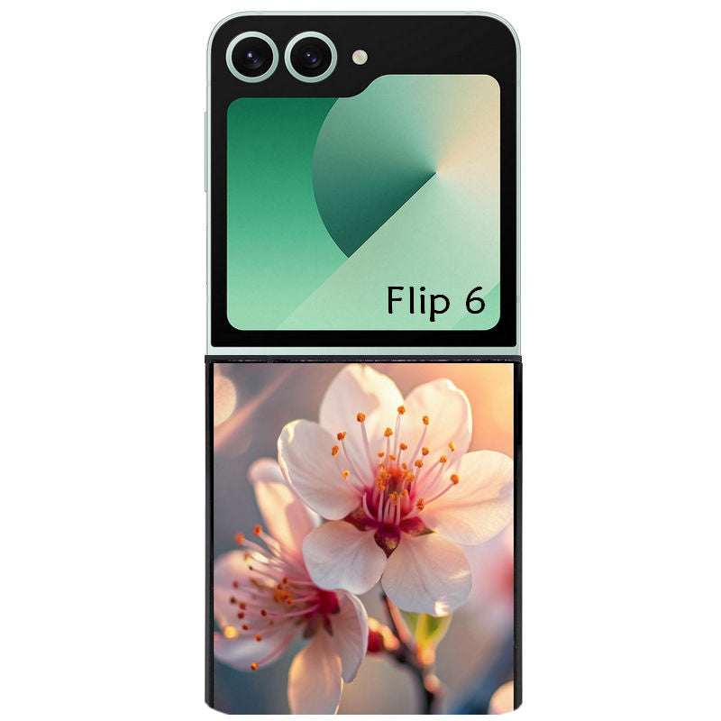 Coque pour Z FLIP 6 7 8 fleur de cerisier