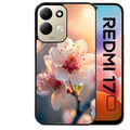 Coque pour Redmi 17 et 17C 4G 5G fleur de cerisier
