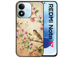 Coque pour Redmi Note 17 et PRO 4G 5G Max fleur et colibri