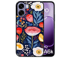 Coque pour Oppo A6 A6 A6K fleur coquelicot