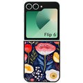 Coque pour Z FLIP 6 7 8 fleur coquelicot