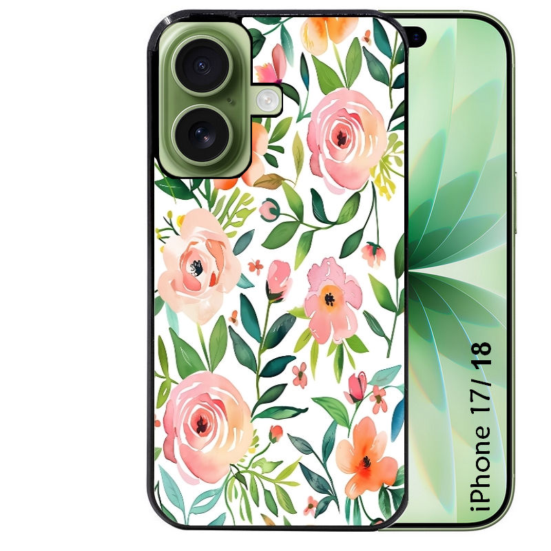 Coque pour Iphone 18 / PRO / PRO MAX / 18E fleur des champs