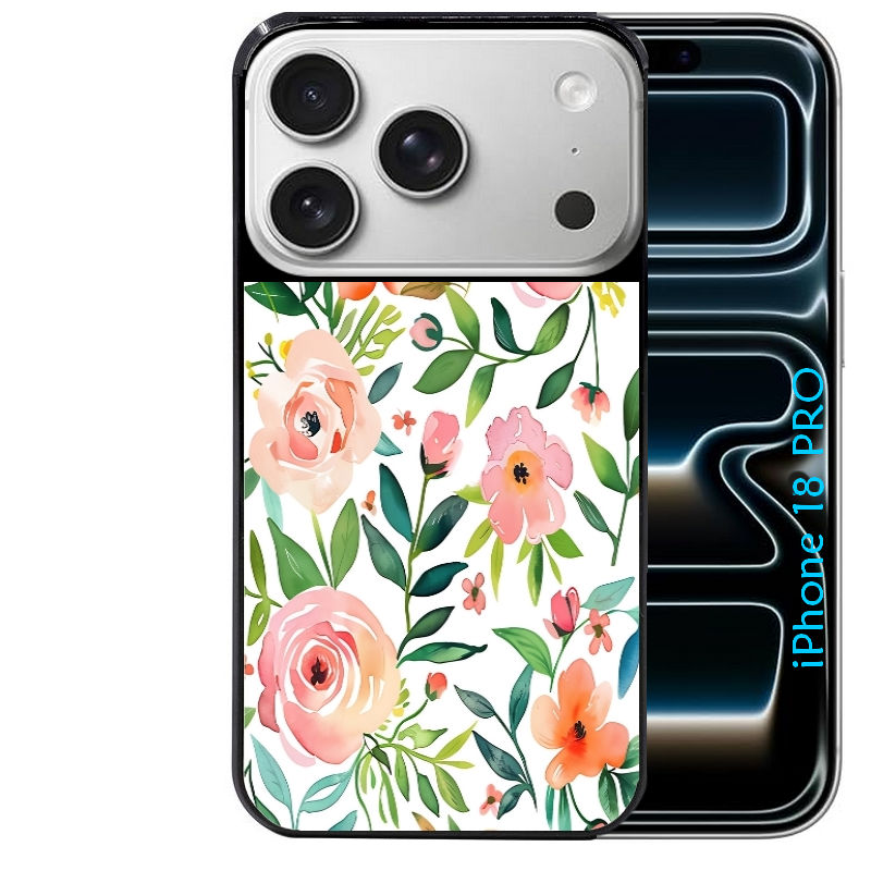 Coque pour Iphone 18 / PRO / PRO MAX / 18E fleur des champs