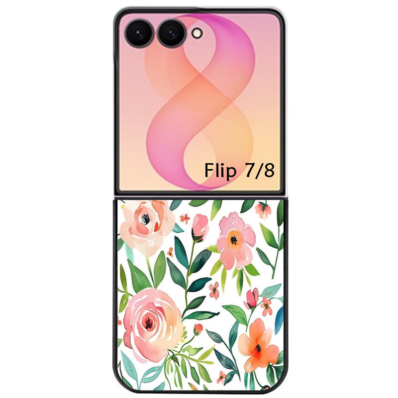 Coque pour Z FLIP 6 7 8 fleur des champs
