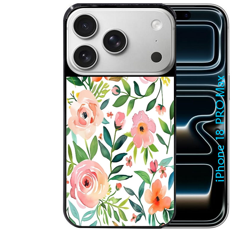 Coque pour Iphone 18 / PRO / PRO MAX / 18E fleur des champs