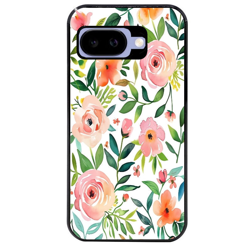 Coque pour Pixel 8A 9A 10A fleur des champs