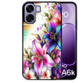 Coque pour Oppo A6 A6 A6K fleur fluo