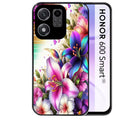 Coque pour Honor 600 SMART fleur fluo