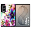 Coque pour Z FOLD 8 fleur fluo