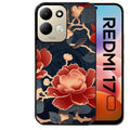 Coque pour Redmi 17 et 17C 4G 5G fleur japan