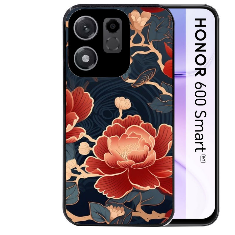 Coque pour Honor 600 SMART fleur japan