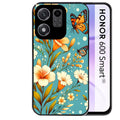 Coque pour Honor 600 SMART fleur orange