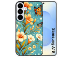Coque pour Galaxy A08 A18 A28 A38 A58 fleur orange