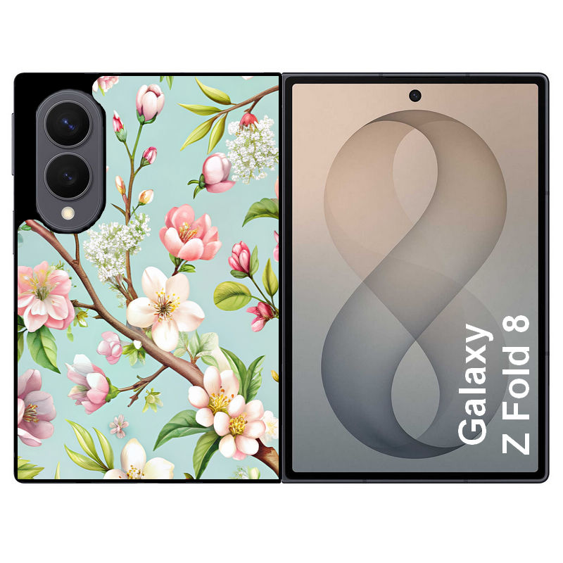 Coque pour Z FOLD 8 fleur de printemps